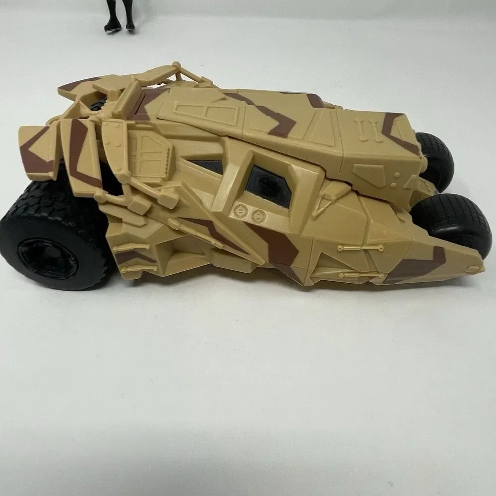 Mattel Batman The‎ Dark Knight Rises Camo Tumbler Batmobile & Action Figure Lot